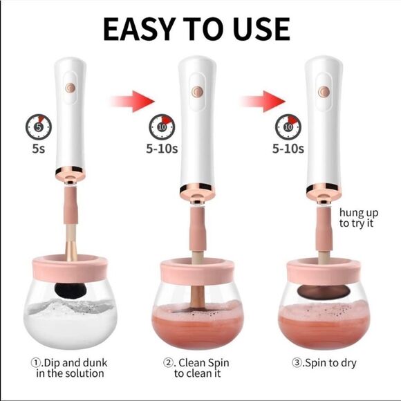 🎉2X HP🎉Electric Cleaner and Dryer For Makeup Brushes - Picture 3 of 4